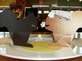 Squirrel place cards