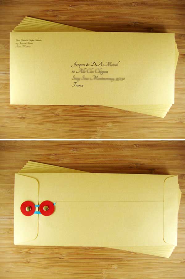 #10 envelope