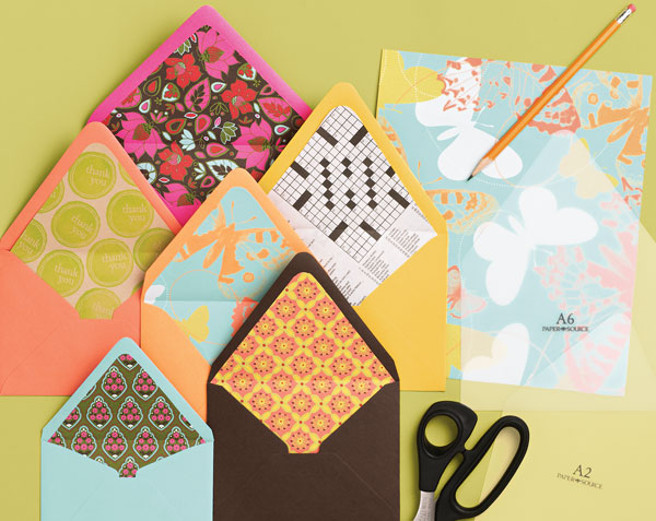 How to decorate envelopes