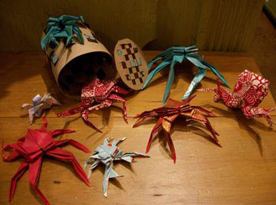 Crab Origami