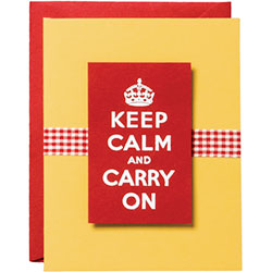 IY Keep Calm Card