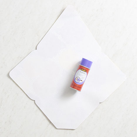 paper with spray adhesive