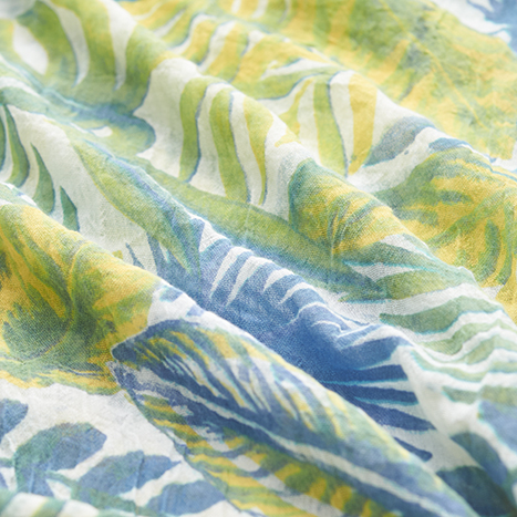 Tropical Leaves Scarf