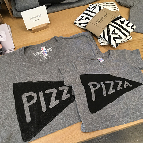 t-shirts that say pizza